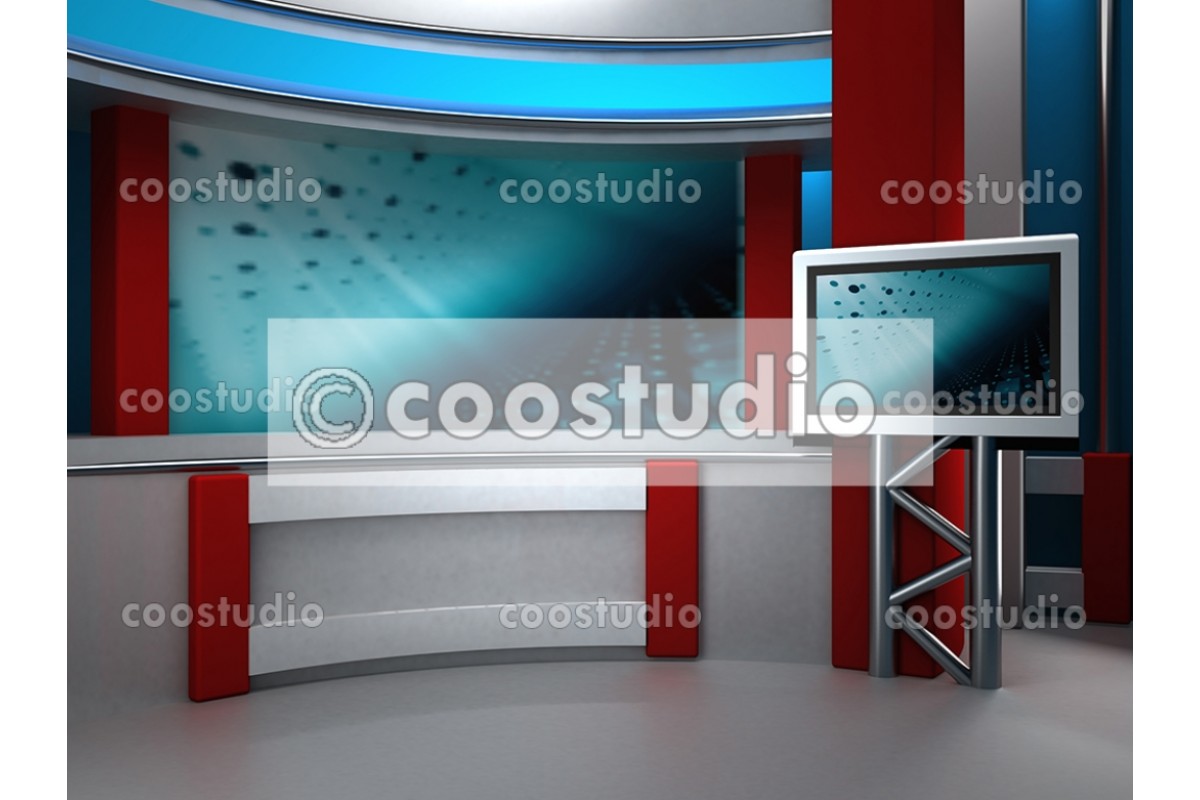 virtual set news studio tv 2